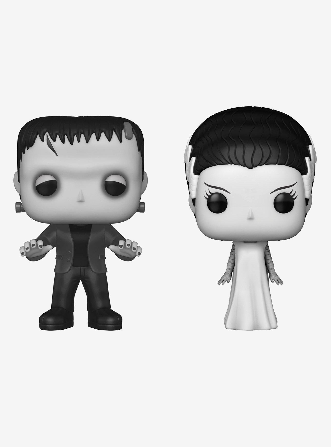 Funko Universal Monsters Pop! Movies Frankenstein & The Bride Vinyl Figure Set Hot Topic Exclusive