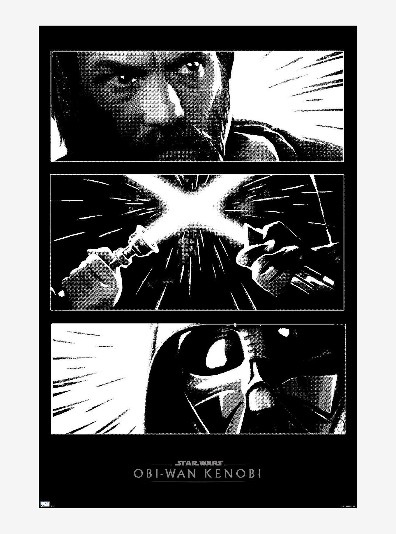 Star Wars Obi-Wan Kenobi Panels Poster, , hi-res