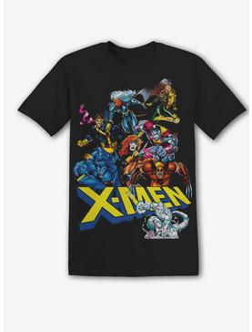 Marvel X-Men Retro Characters Boyfriend Fit Girls T-Shirt, , hi-res