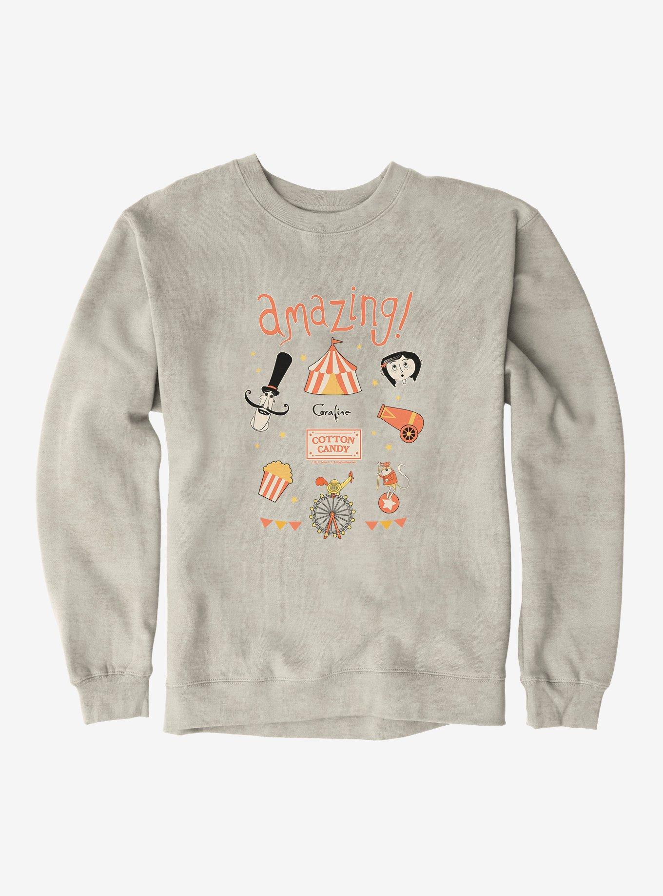 Coraline Cotton Candy Sweatshirt, , hi-res