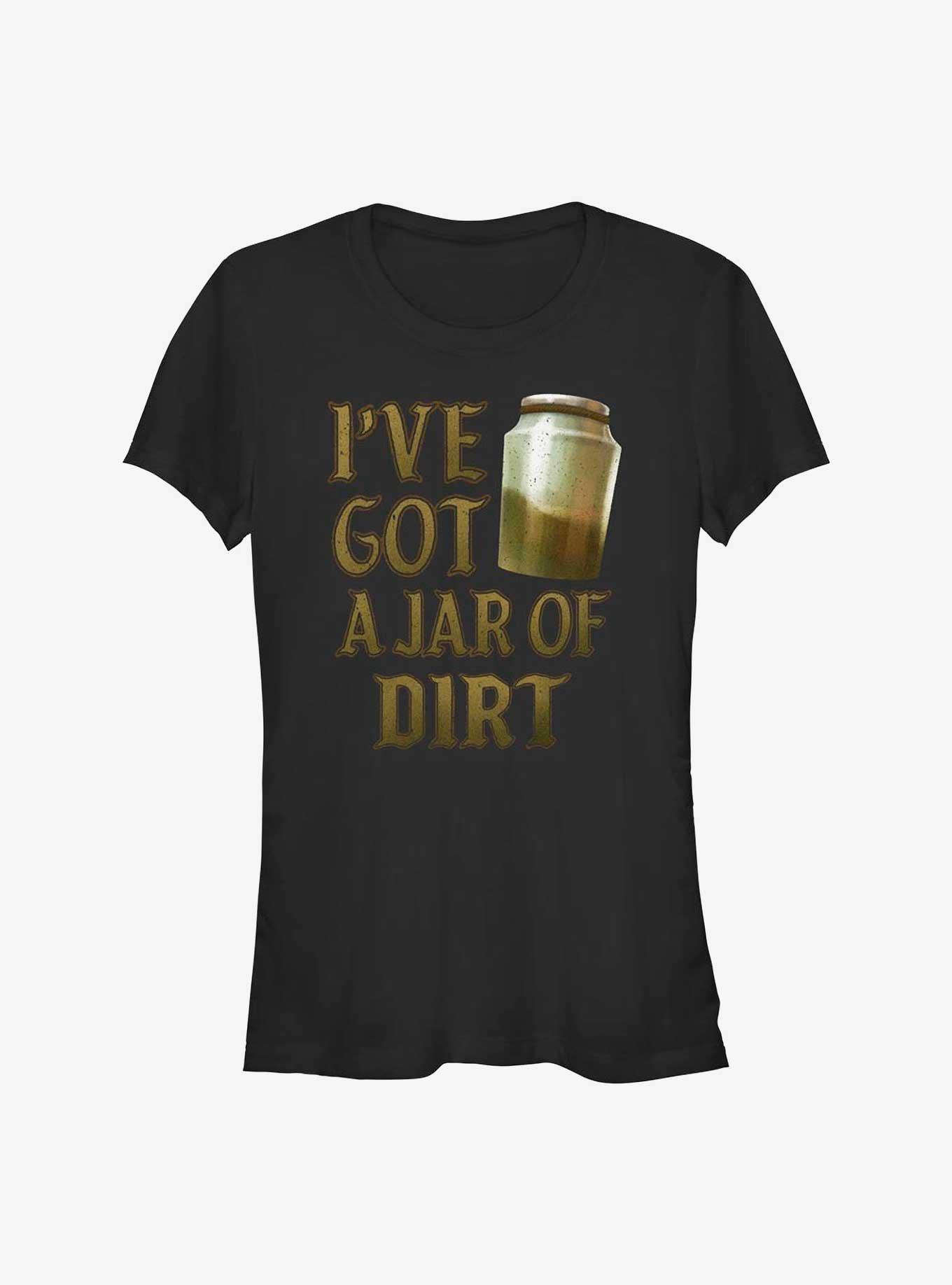 Disney Pirates of the Caribbean Jar of Dirt Girls T-Shirt, BLACK, hi-res