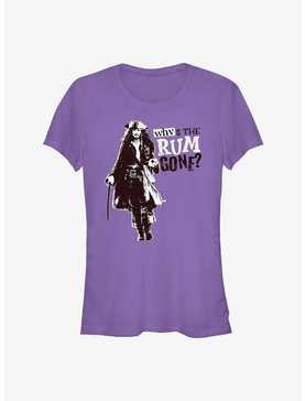 Disney Pirates of the Caribbean Why Is The Rum Gone Girls T-Shirt, , hi-res