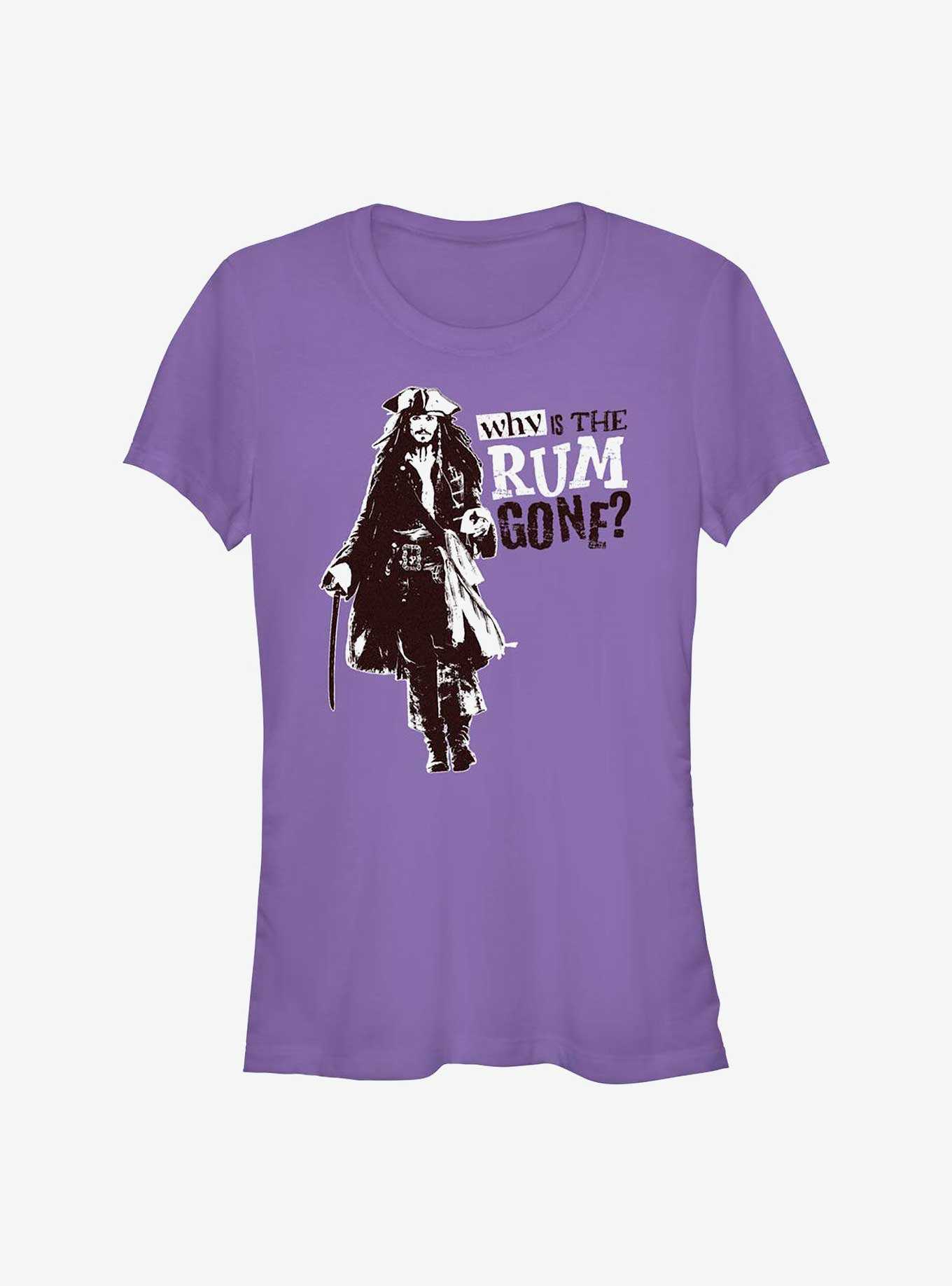 Disney Pirates of the Caribbean Why Is The Rum Gone Girls T-Shirt, , hi-res