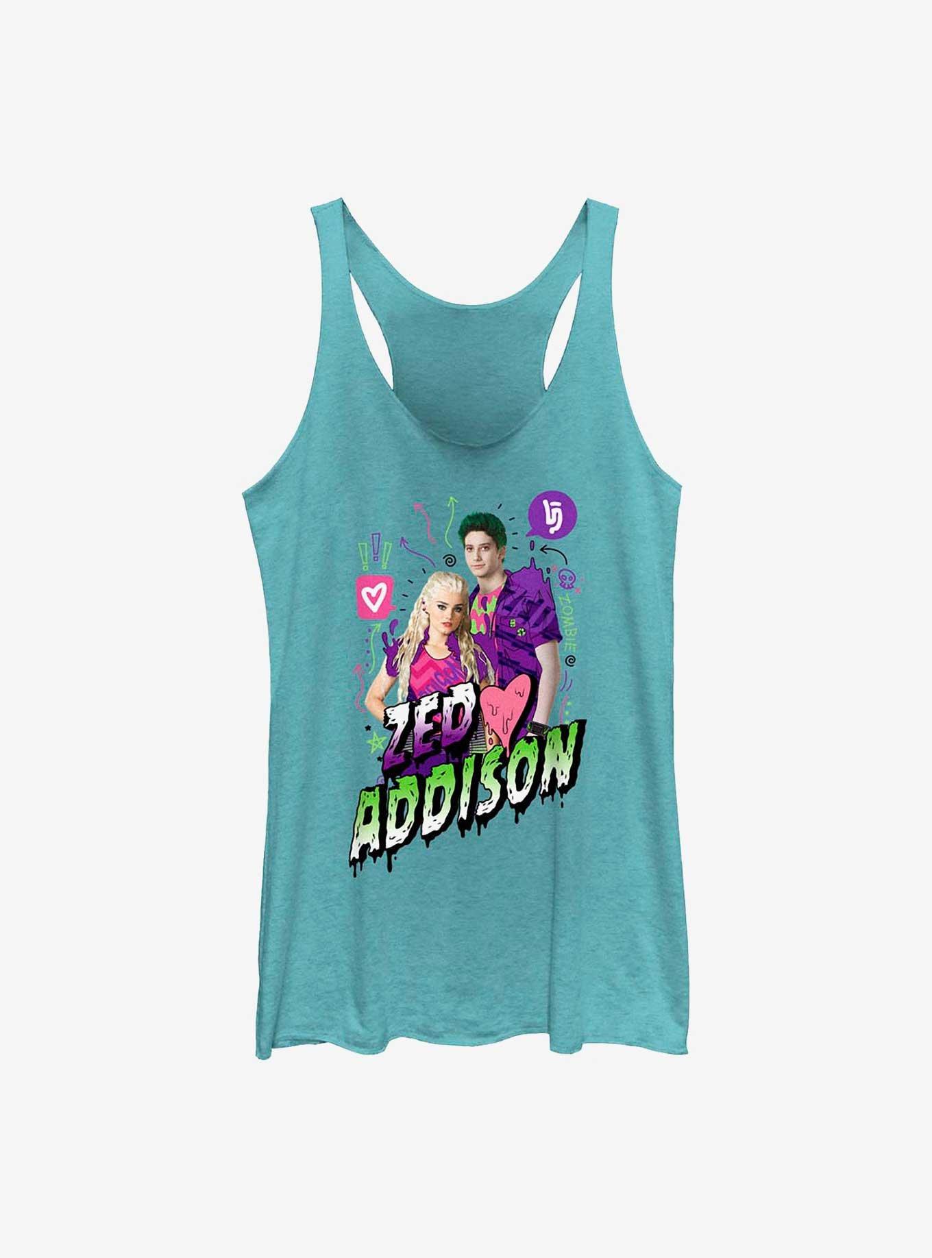 Disney Zombies Zed and Addison Girls Tank