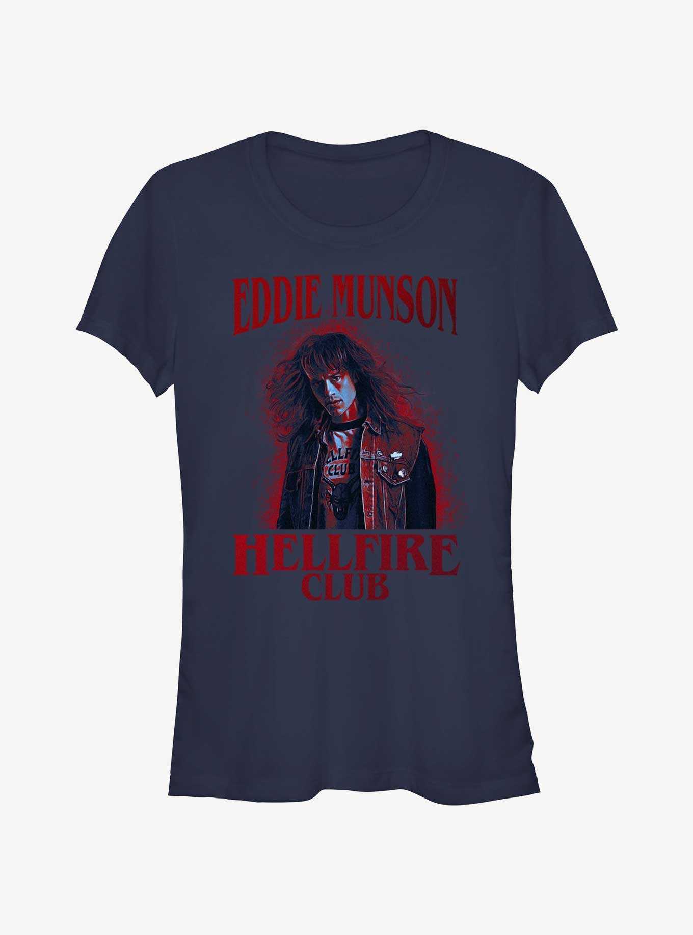 Stranger Things Eddie Munson Hellfire Club Girls T-Shirt, , hi-res