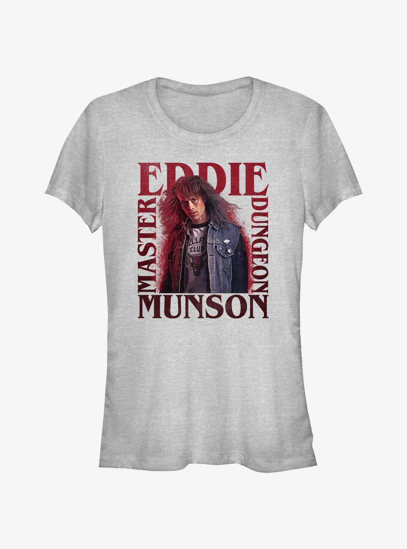 Stranger Things Eddie Munson Girls T-Shirt, ATH HTR, hi-res