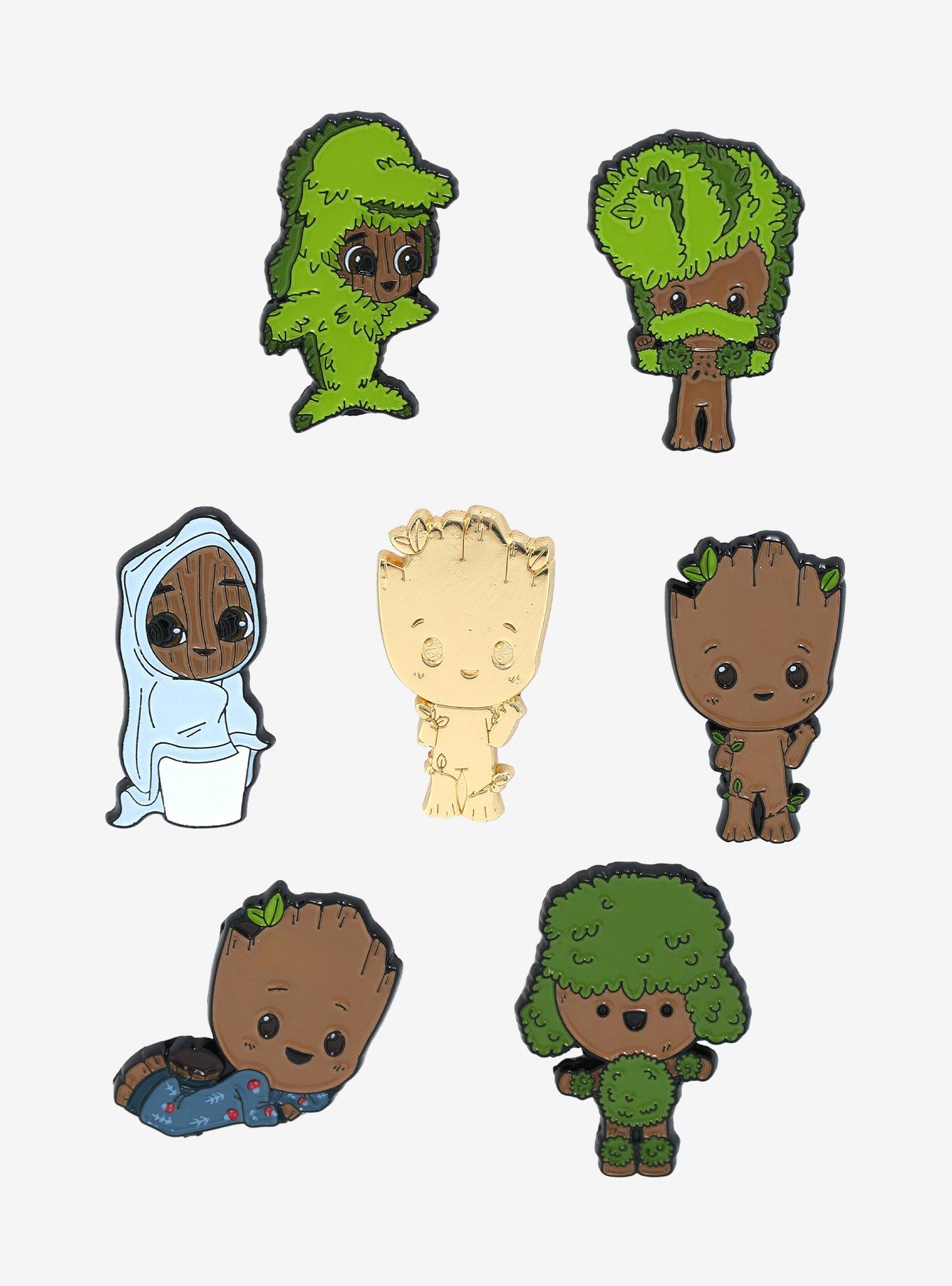 Marvel Guardians of the Galaxy I Am Groot Blind Box Enamel Pin, , hi-res