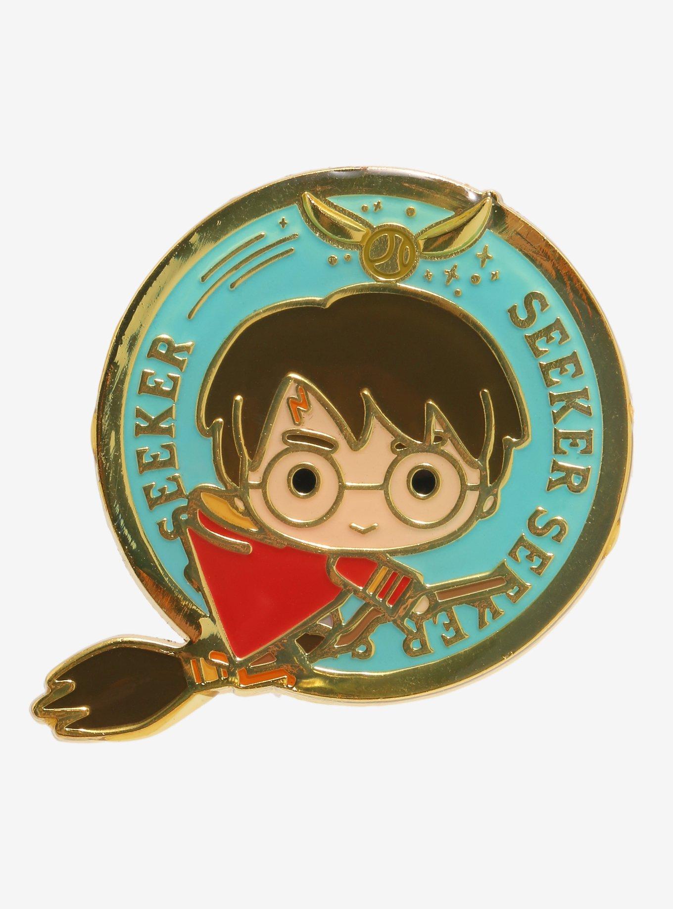 Loungefly Harry Potter Chibi Circle Frame Enamel Pin BoxLunch