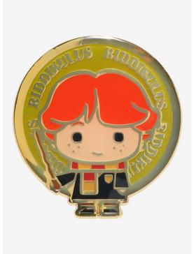 Plus Size Loungefly Harry Potter Chibi Ron Circle Frame Enamel Pin - BoxLunch Exclusive, , hi-res