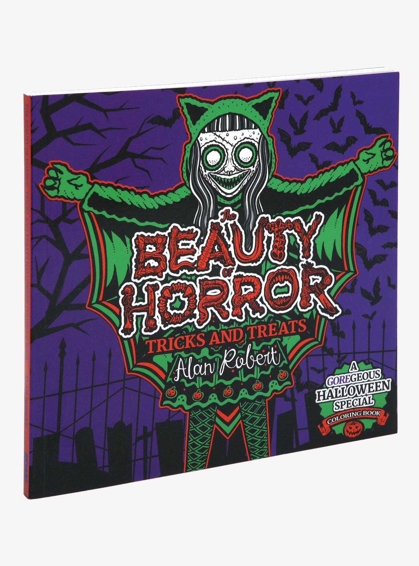 The Beauty Of Horror: Tricks And Treats Coloring Book, , hi-res