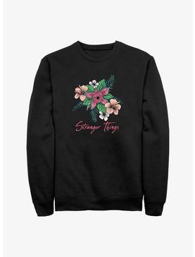 Stranger Things Floral Logo Sweatshirt, , hi-res