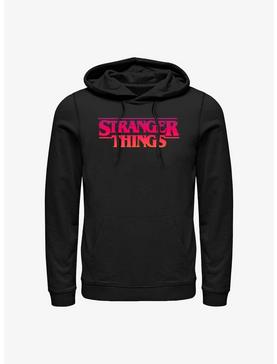 Stranger Things Grunge Logo Hoodie, , hi-res