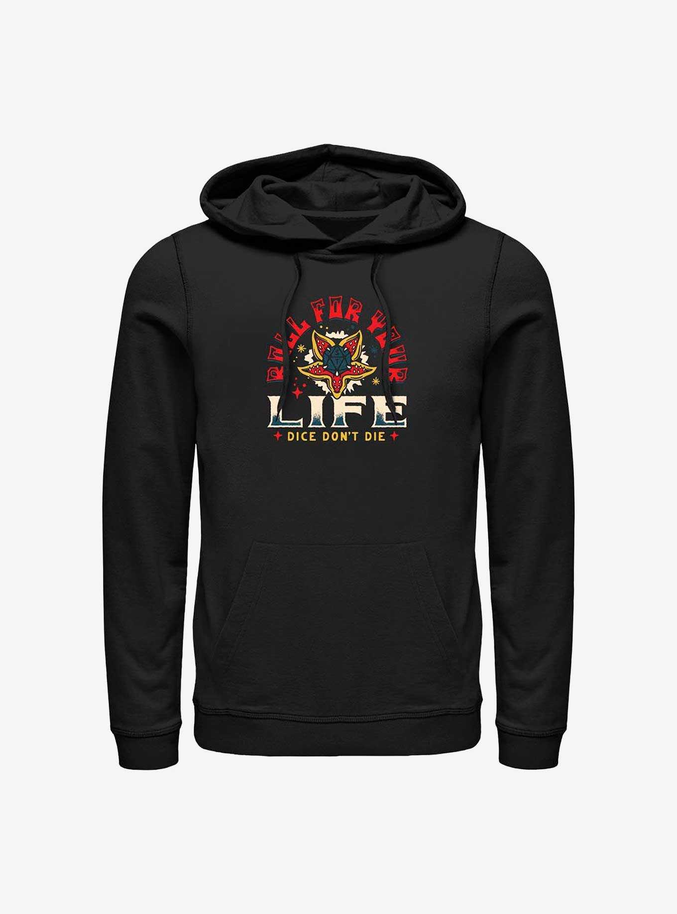 Stranger Things Roll For Your Life Hoodie, , hi-res