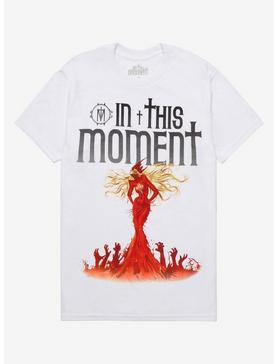 In This Moment Blood Sketch Boyfriend Fit Girls T-Shirt, , hi-res