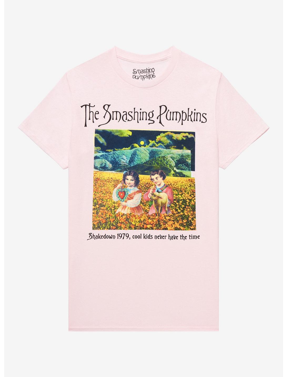The Smashing Pumpkins 1979 Boyfriend Fit Girls T-Shirt, PINK, hi-res