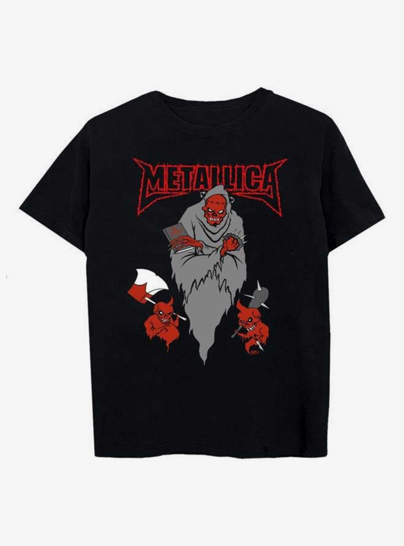 Metallica t hotsell shirt hot topic