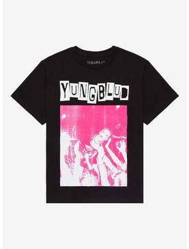 Yungblud Pixel Portrait Boyfriend Fit Girls T-Shirt, , hi-res