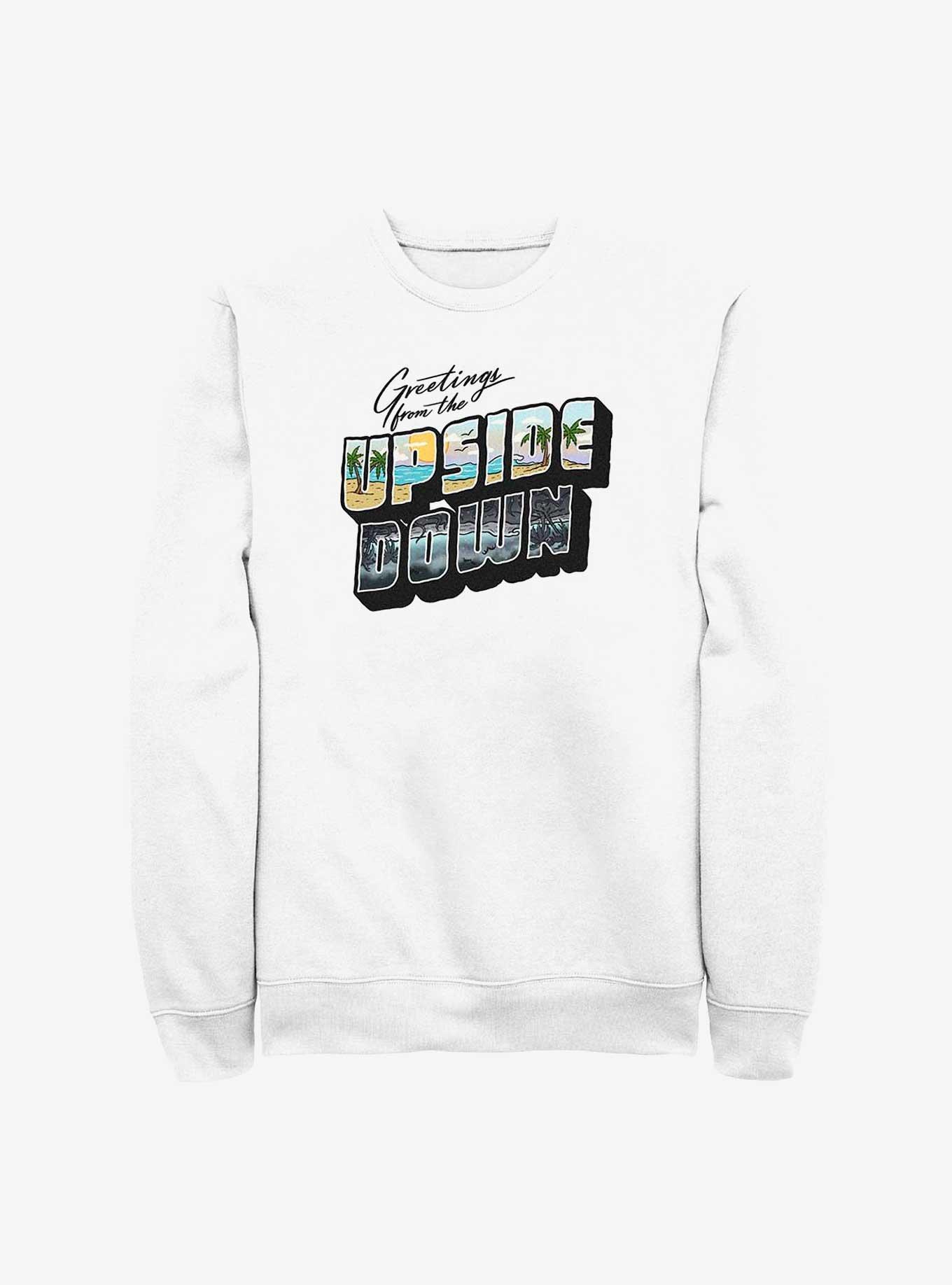 Stranger Things Upside Down Postcard Sweatshirt, , hi-res