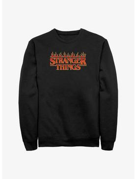 Stranger Things Fire Logo Sweatshirt, , hi-res