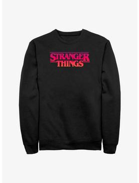 Stranger Things Grunge Logo Sweatshirt, , hi-res