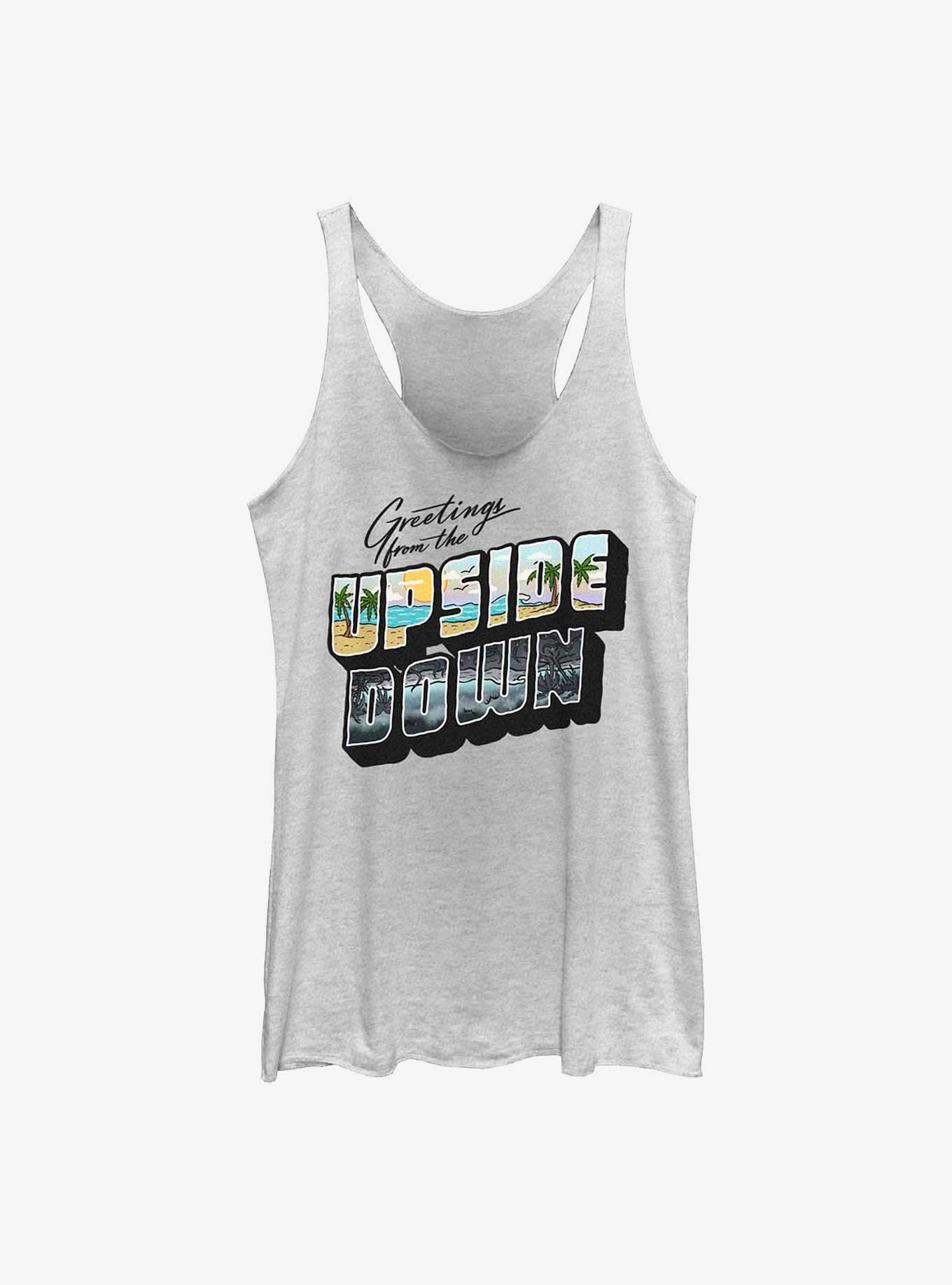 Stranger Things Upside Down Postcard Womens Tank Top, , hi-res