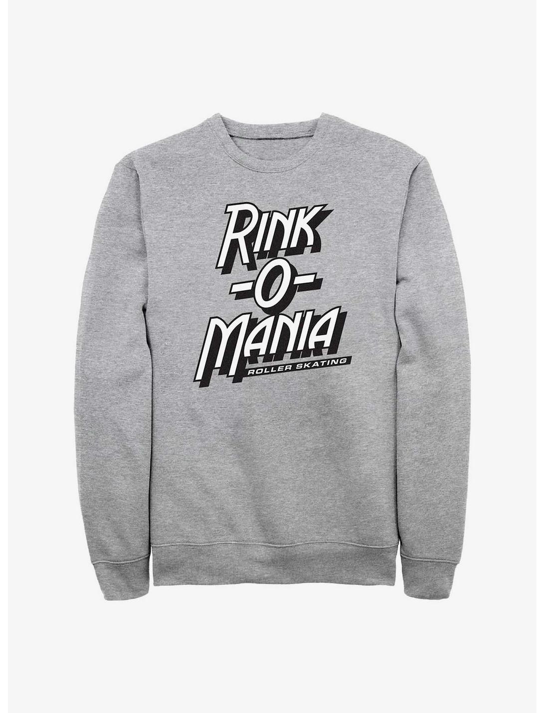 Stranger Things Rink O Mania Logo Sweatshirt, ATH HTR, hi-res