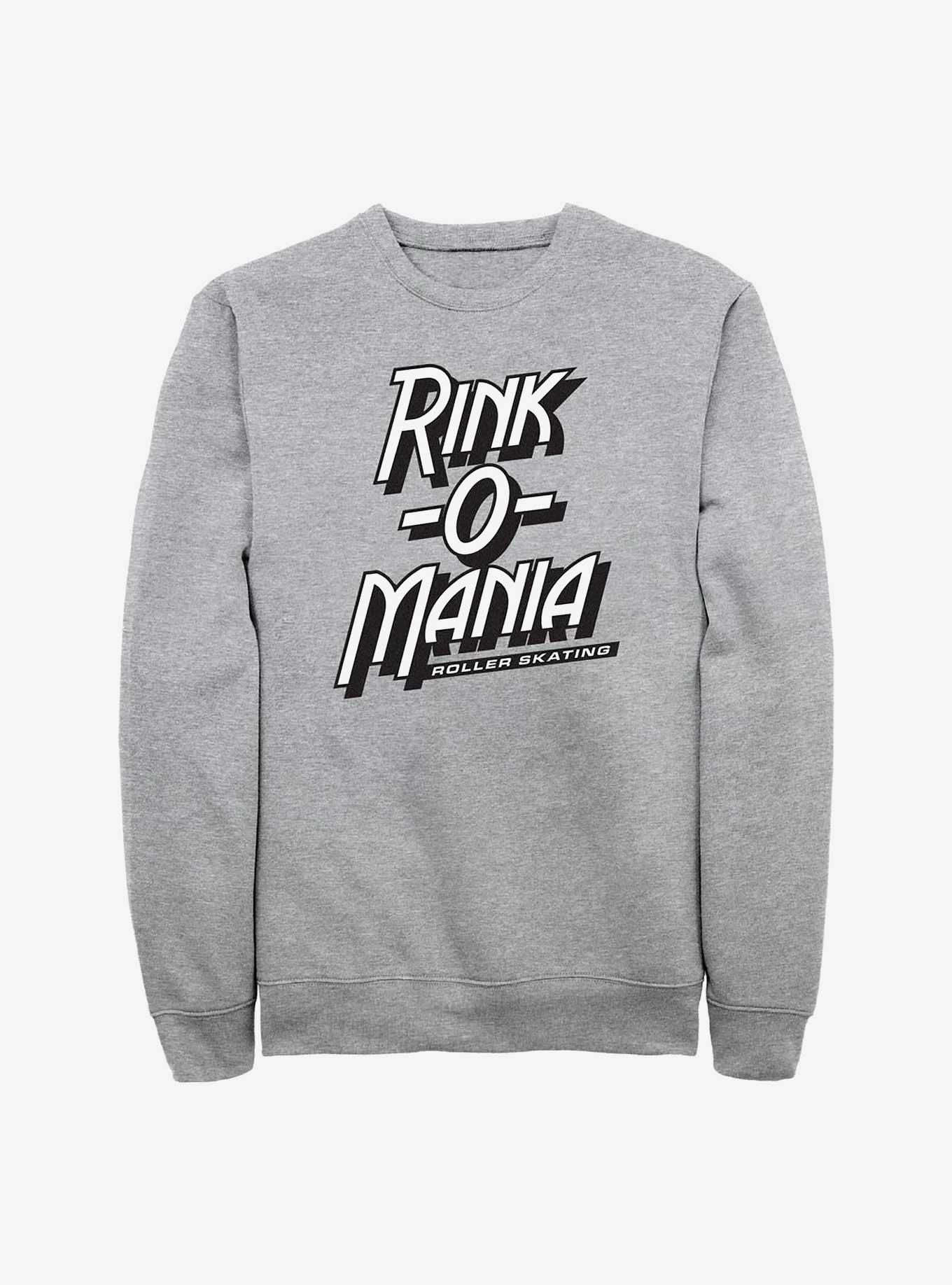 Stranger Things Rink O Mania Logo Sweatshirt, ATH HTR, hi-res