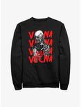 Stranger Things Vecna Horror Poster Sweatshirt, BLACK, hi-res