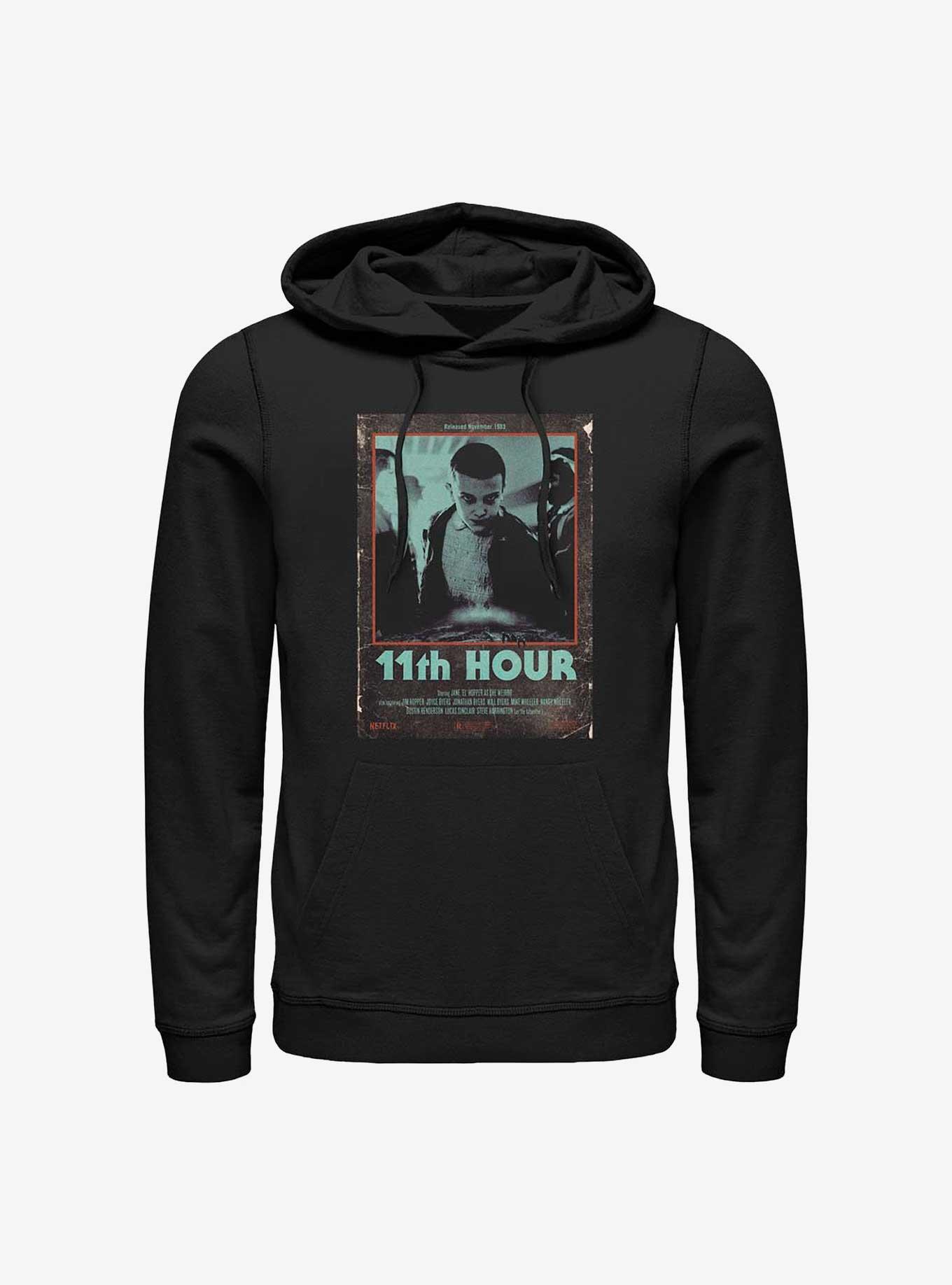 Stranger Things 11th Hour Hoodie, BLACK, hi-res