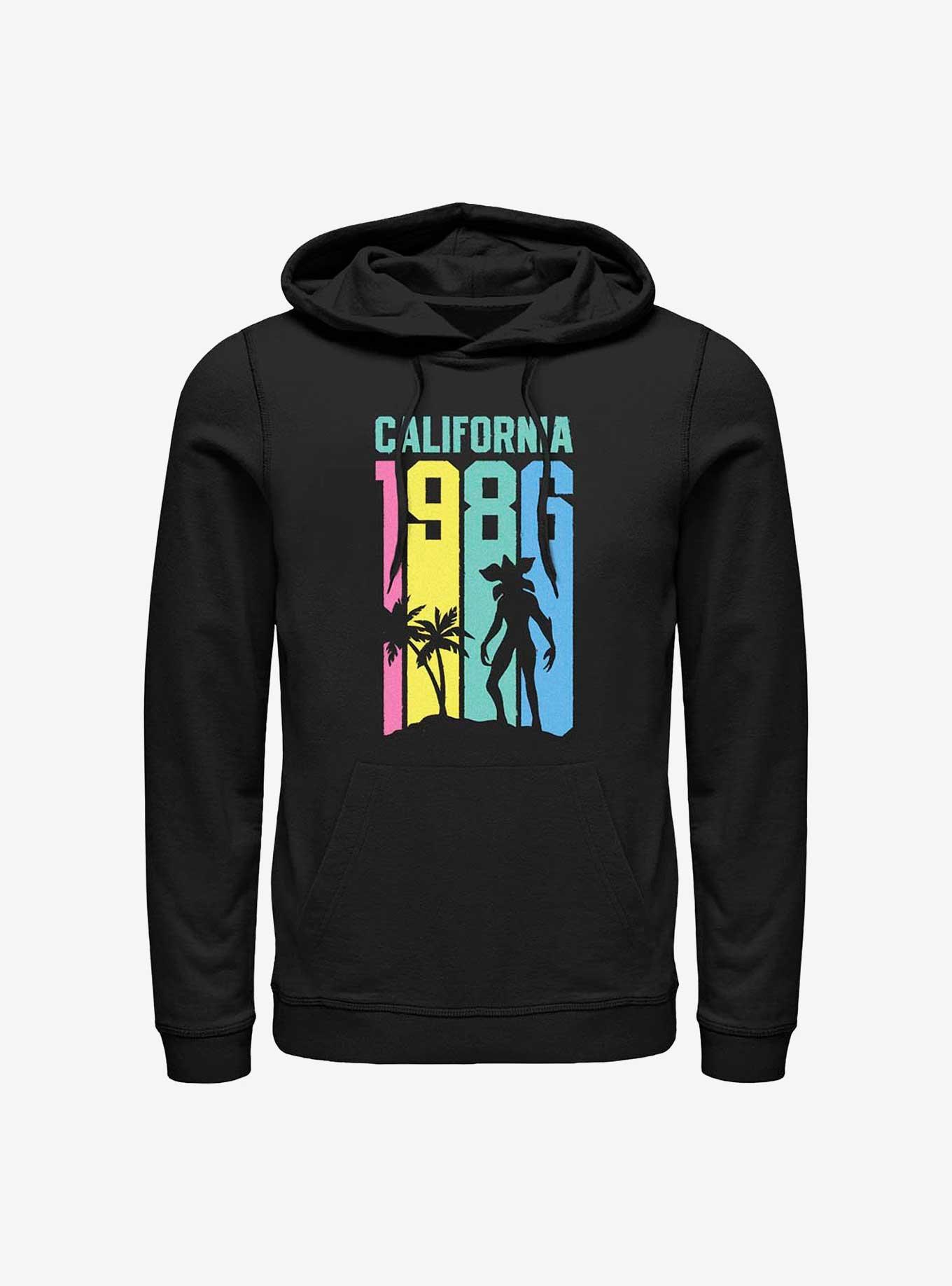 Stranger Things California Demogorgon Hoodie, BLACK, hi-res