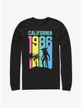 Stranger Things California Demogorgon Long-Sleeve T-Shirt, BLACK, hi-res