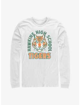 Stranger Things Hawkins High School Tigers Arch Long-Sleeve T-Shirt, , hi-res