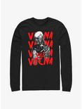 Stranger Things Vecna Horror Poster Long-Sleeve T-Shirt, BLACK, hi-res
