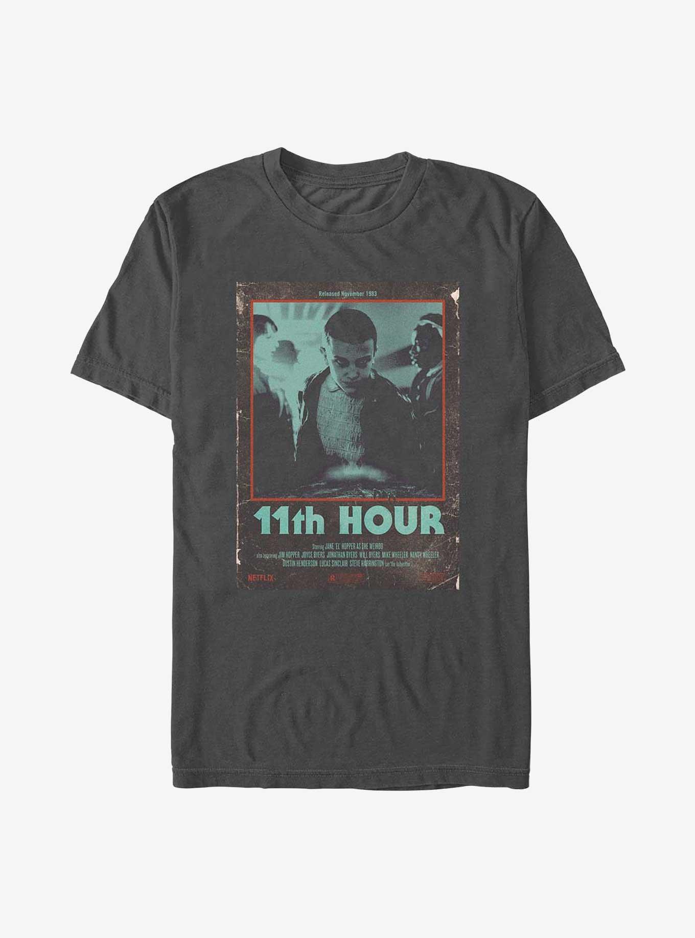 Stranger Things 11th Hour T-Shirt, CHARCOAL, hi-res
