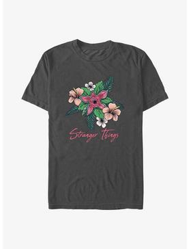 Stranger Things Floral Logo T-Shirt, , hi-res