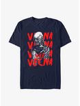 Stranger Things Vecna Horror Poster T-Shirt, NAVY, hi-res