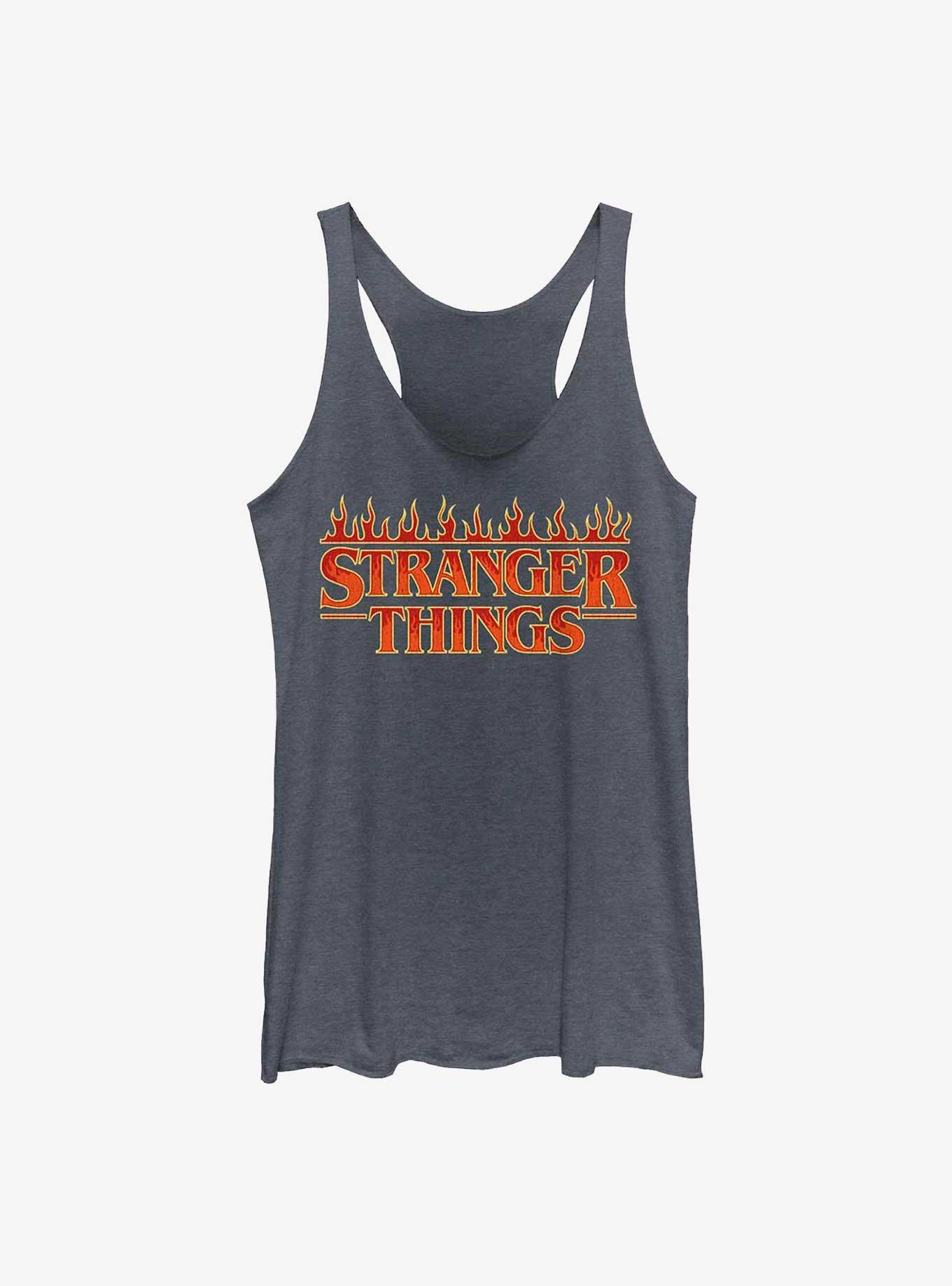 Stranger Things Fire Logo Womens Tank Top, , hi-res