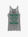 Stranger Things Hawkins High School 1986 Womens Tank Top, GRAY HTR, hi-res