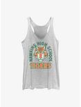 Stranger Things Hawkins High School Tigers Arch Womens Tank Top, WHITE HTR, hi-res