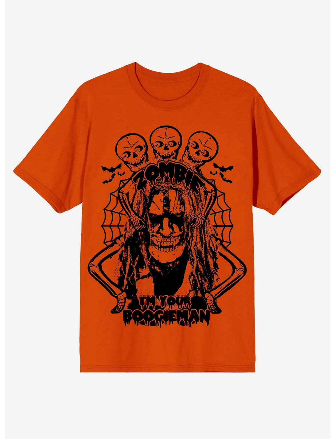 Rob Zombie I'm Your Boogieman T-Shirt, ORANGE, hi-res