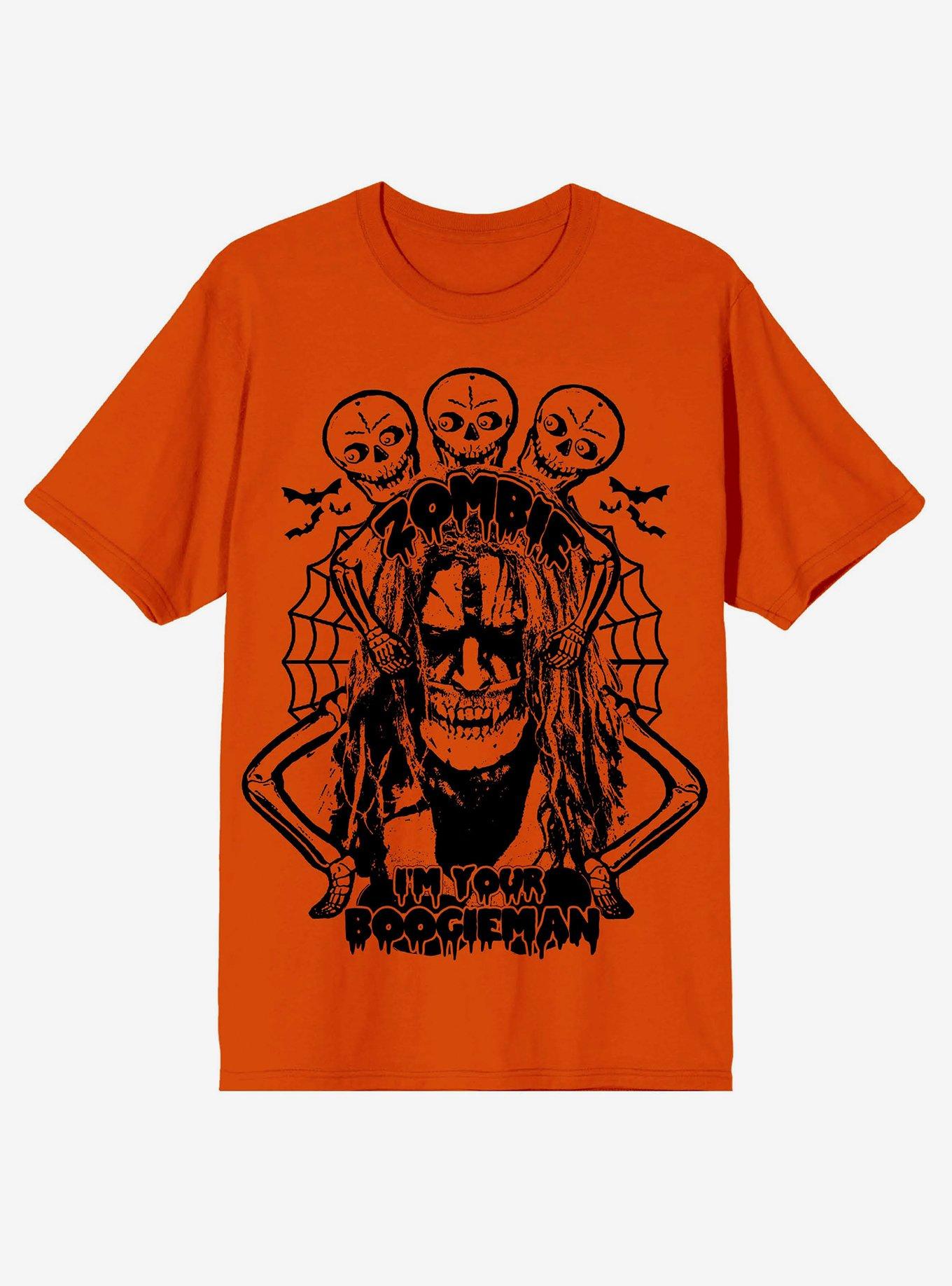Rob Zombie I'm Your Boogieman T-Shirt, ORANGE, hi-res