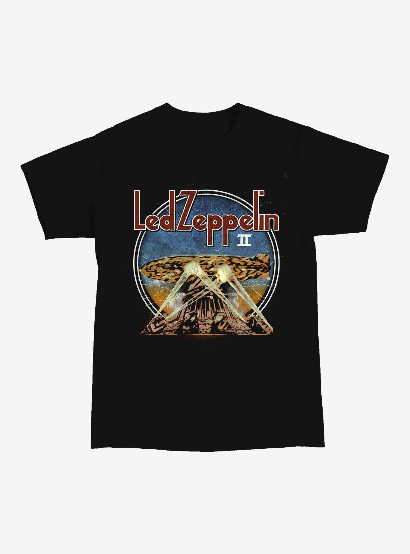 Led Zeppelin II Blimp T-Shirt, BLACK, hi-res