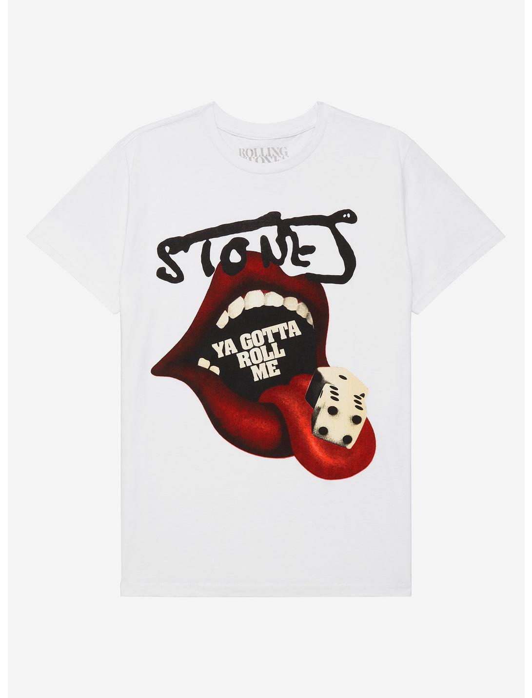 The Rolling Stones Tumbling Dice T-Shirt, BRIGHT WHITE, hi-res