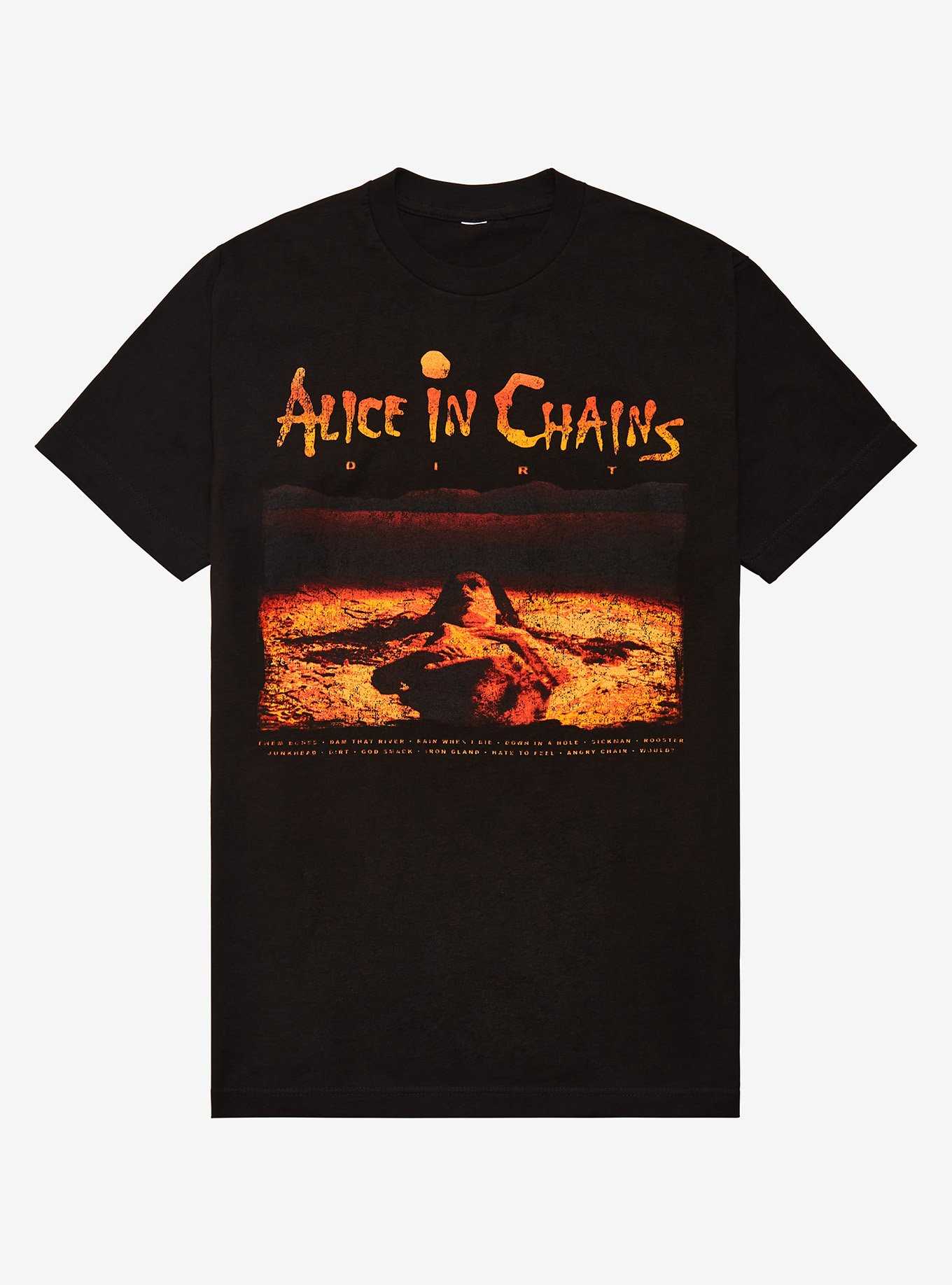 Alice In Chains Dirt Tracklist T-Shirt | Hot Topic