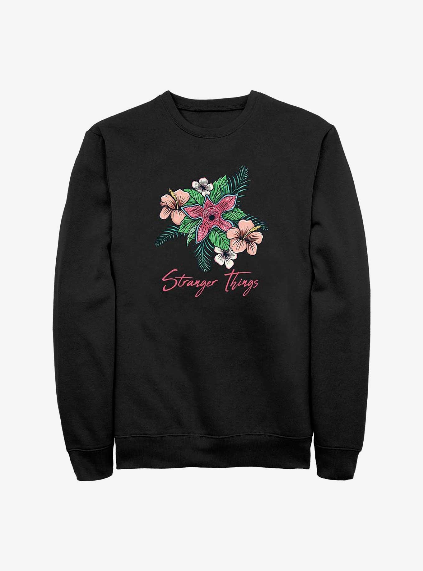Stranger Things Floral Things Sweatshirt