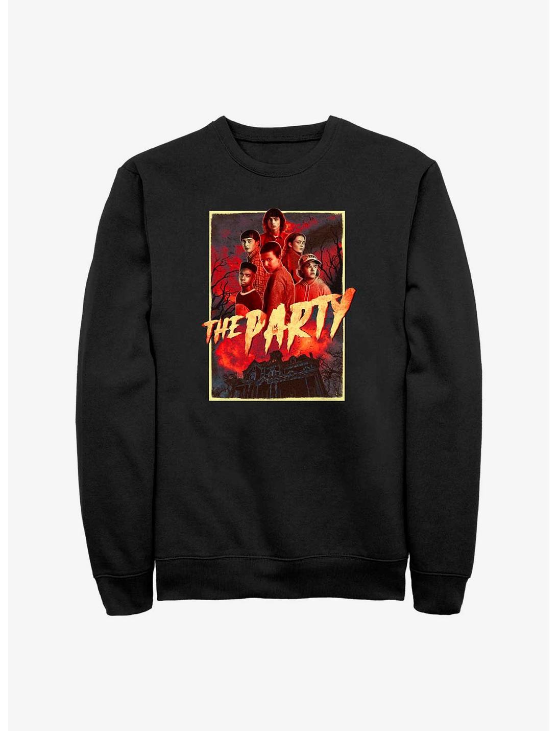 Stranger Things The Party Sweatshirt, BLACK, hi-res