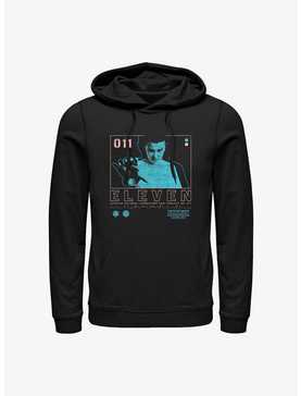 Stranger Things Eleven Infographic Hoodie, , hi-res