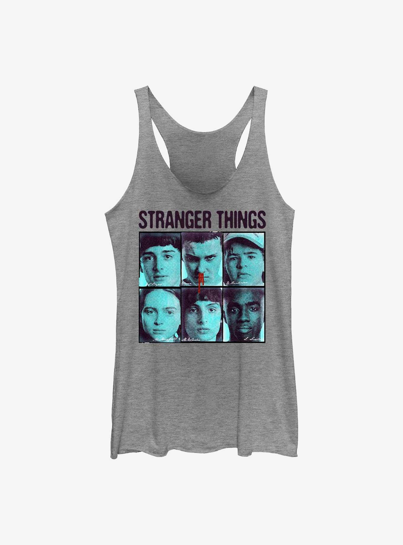 Stranger Things Halftone Gang Girls Tank, , hi-res