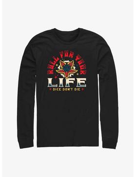 Stranger Things Roll For Your Life Long-Sleeve T-Shirt, , hi-res