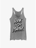 Stranger Things Rink-O-Mania Logo Girls Tank, GRAY HTR, hi-res
